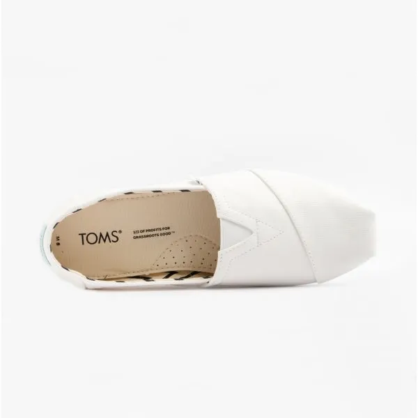 ALPARGATA Mens Canvas Espadrilles White